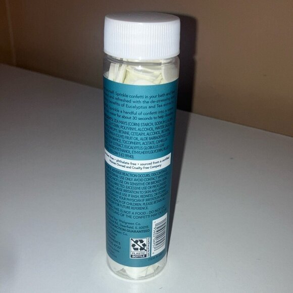 Modern Expressions Bath Confetti Eucalyptus Tea New - Picture 3 of 3